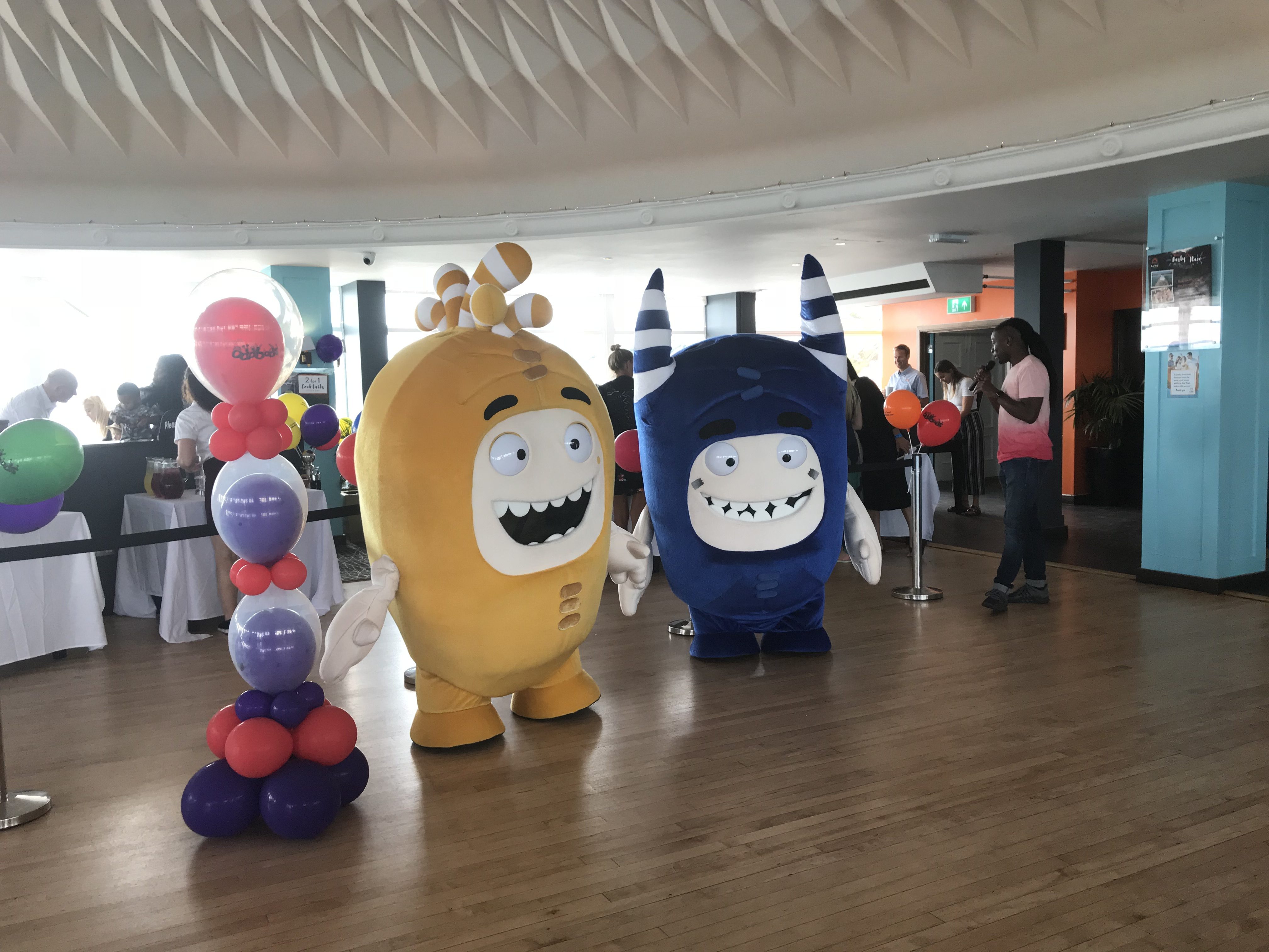 Oddbods at the Oddbods day out